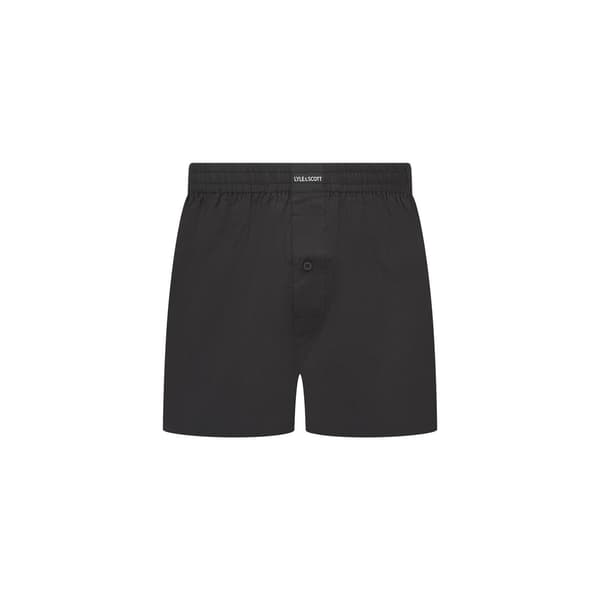 Lyle & Scott Boxershorts för män (2-pack) L Svart Black L