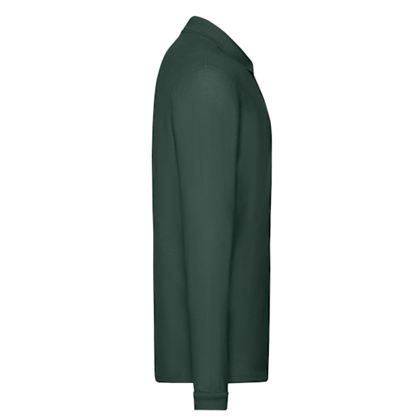 Fruit of the Loom Premium långärmad poloskjorta M Forest Forest Green M
