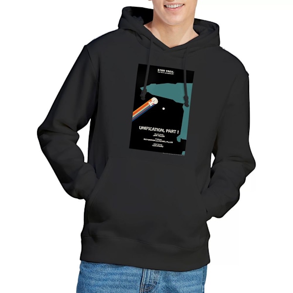 Star Trek Herr The Next Generation Säsong 5 Avsnitt 7 Hoodie M Black M
