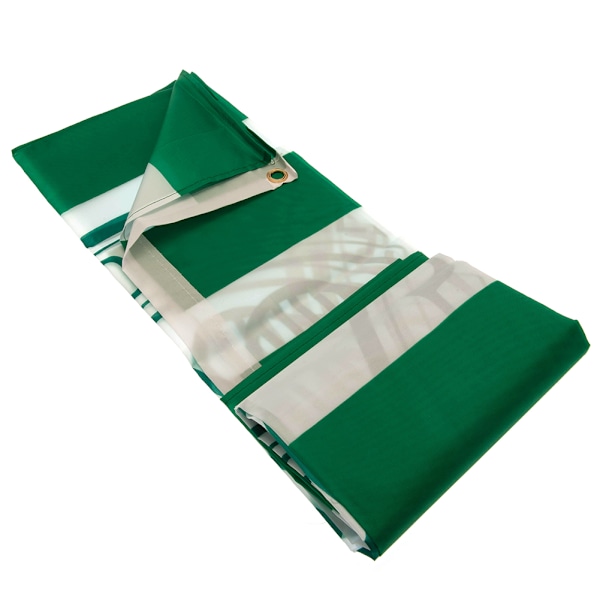 Celtic FC Crest Flag One Size Grön/Vit Green/White One Size