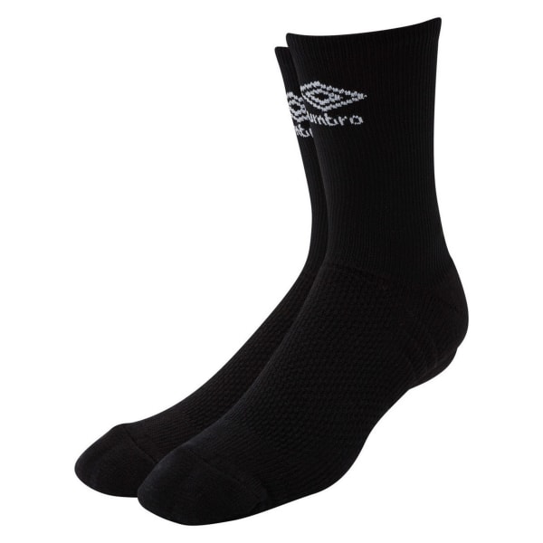 Umbro Mens Pro Tech Logo Socks 4 UK-7 UK Black Black 4 UK-7 UK