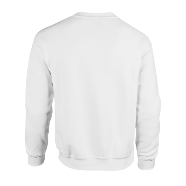 Gildan Herr Heavy Blend Sweatshirt XXL Vit White XXL