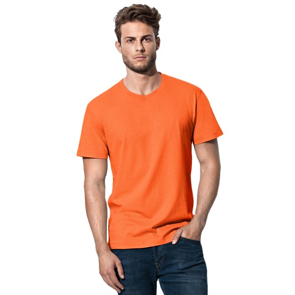 Stedman Unisex Adults Klassisk T-shirt L Orange Orange L