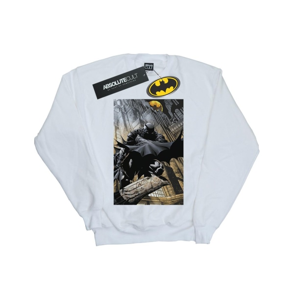 DC Comics Dam/Dam Batman Night Gotham City Sweatshirt MW White M