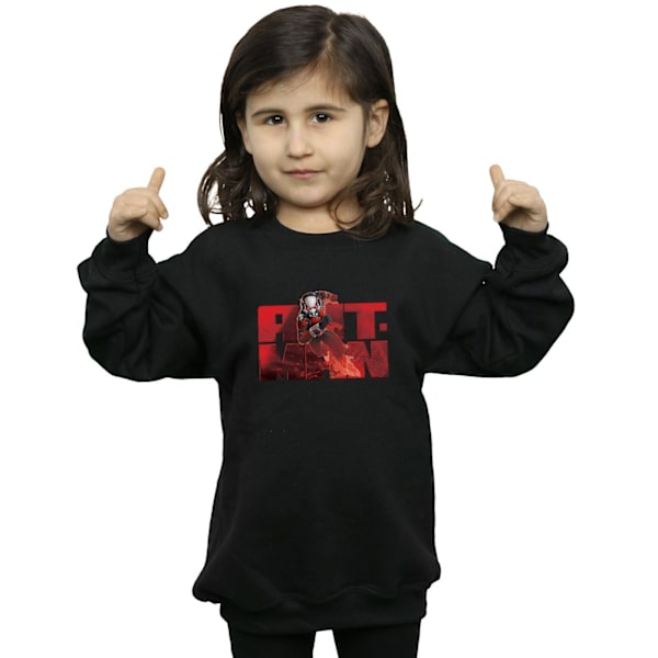 Marvel Girls Ant-Man Löpartröja 5-6 År Svart Black 5-6 Years