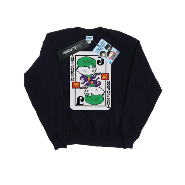 DC Comics Dam/Dam Chibi Joker Playing Card Sweatshirt XL Black XL