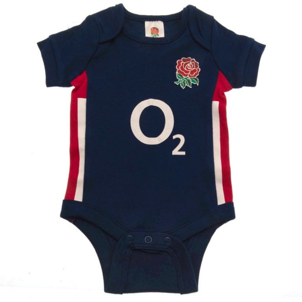 England RFU Baby (paket med 2) 12-18 månader Vit/Blå/R White/Blue/Red 12-18 Months