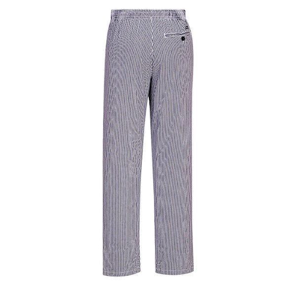 Portwest Unisex Adult Bromley Checked Chef Trousers 4XL R Blue Blue 4XL R