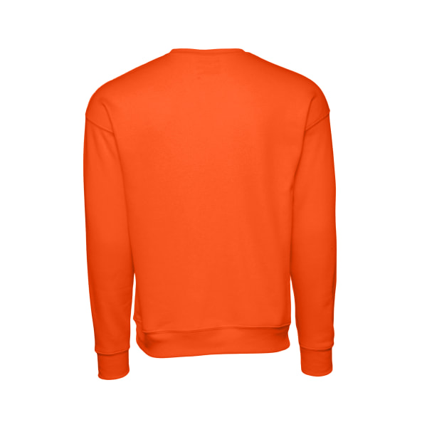Bella + Canvas Unisex Vuxen Drop Shoulder Fleece Top S Orange Orange S
