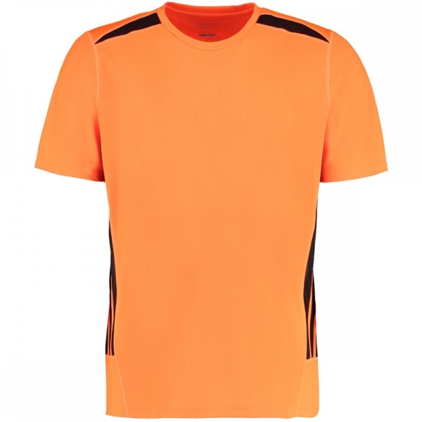 Gamegear® Cooltex kortärmad tränings-T-shirt för män L Fluoresc Fluorescent Orange/Black L