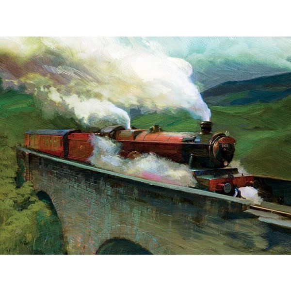 Harry Potter Hogwarts Express Print 60cm x 80cm Multicol Multicoloured 60cm x 80cm