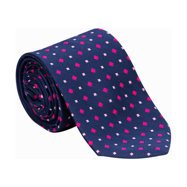 Supreme Products Barn/Barn Diamond Show Tie One Size Marinblå/ Navy/Pink One Size