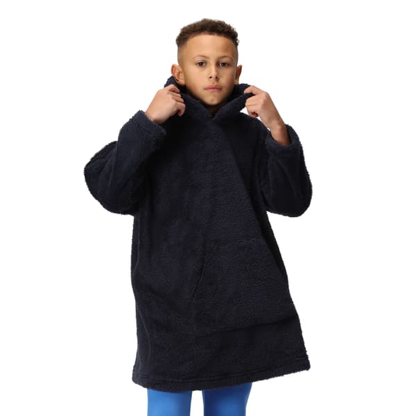 Regatta Barn/Barn Cosy Plain Hooded Poncho 3-5 År Marinblå Navy 3-5 Years
