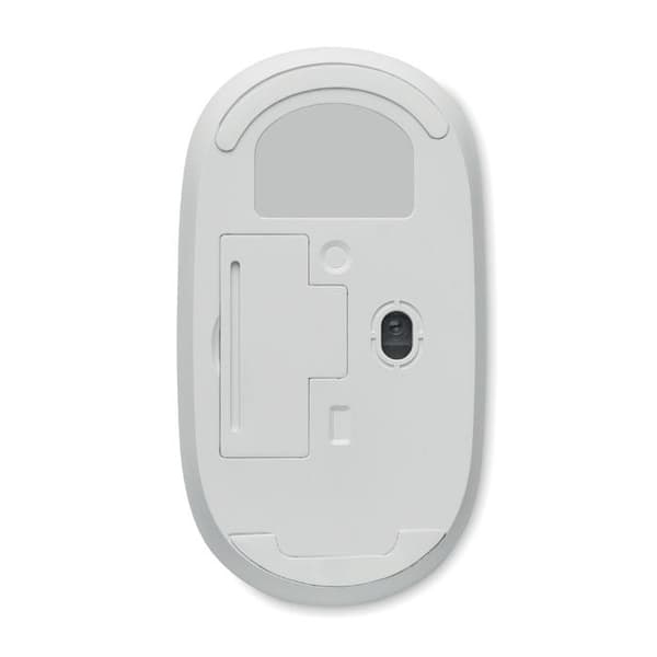 MidOcean Curvy Bam Trådlös Mus i Bambu En Storlek Vit White One Size