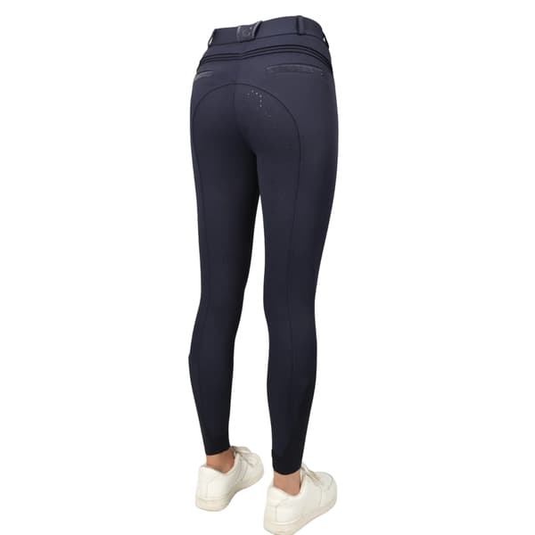 Coldstream Dam/Dam Eckford Crystal Breeches 16 UK Marinblå Navy 16 UK