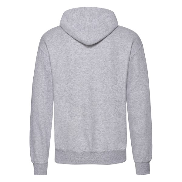 Fruit of the Loom Classic Heather Hoodie för män 4XL Heather Grey Heather Grey 4XL