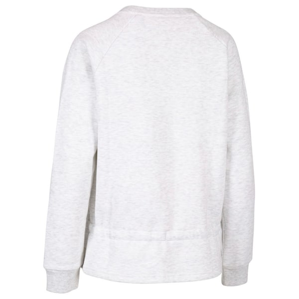 Trespass Womens/Ladies Gretta Marl Rund Hals Sweatshirt M Pale Pale Grey M