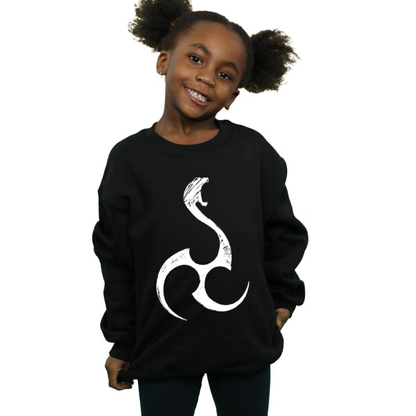 Harry Potter Girls Dark Arts Sweatshirt 3-4 år Svart Black 3-4 Years