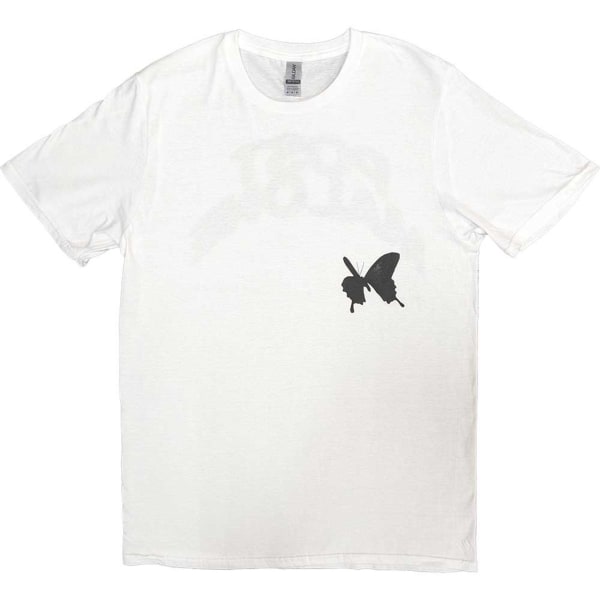Post Malone Unisex Vuxen 2023 Tour Böjd Logotyp T-shirt L Vit White L