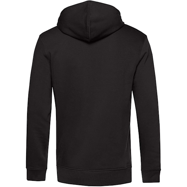 B&C Herr Zippade Hoodie L Svart Black L