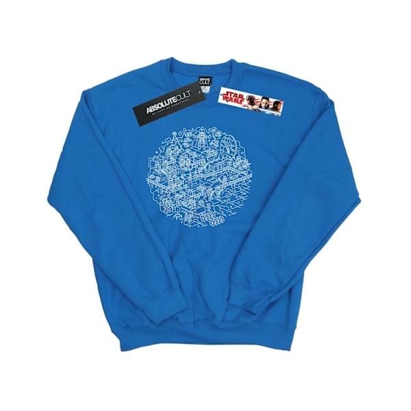 Star Wars Jul Dödsstjärnan Sweatshirt L Royal Blue Royal Blue L