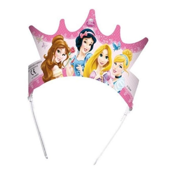 Disney Princess Tiara (paket med 6) One Size Flerfärgad Multicoloured One Size