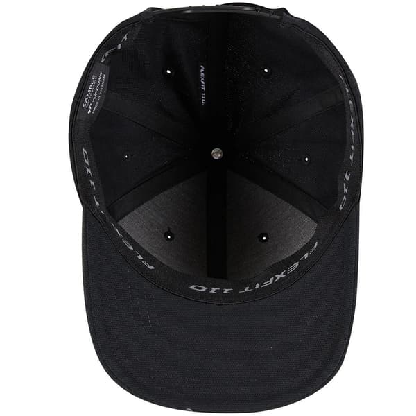 Flexfit Canvas Curved Peak Snapback Keps One Size Svart Black One Size