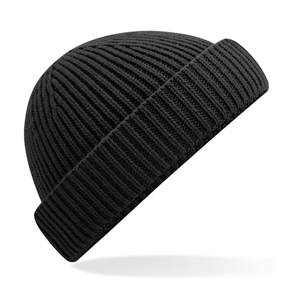 Beechfield Unisex Vuxen Återvunnen Harbour Beanie One Size Svart Black One Size