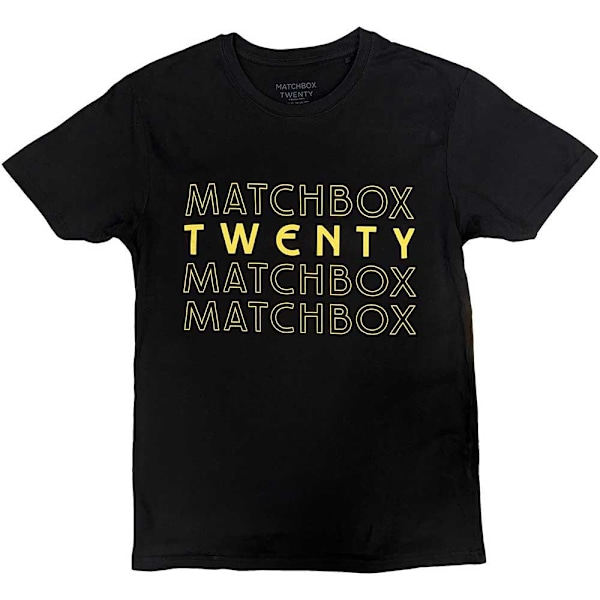 Matchbox Twenty Unisex Adult Ditto T-Shirt XXL Svart Black XXL