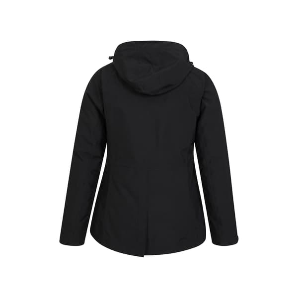 Mountain Warehouse Alaskan 3-i-1 vadderad jacka för dam Black 12 UK