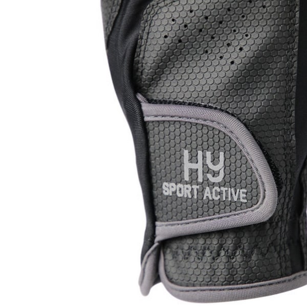 Hy Sport Active Barn/Barn Ridhandskar L Svart/Pencil Poi Black/Pencil Point Grey L