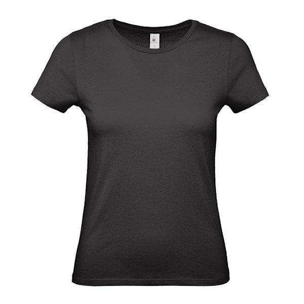 B&C Dam/Dam #E150 T-shirt XS Svart Black XS
