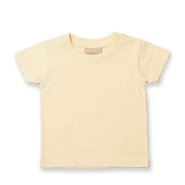 Larkwood Baby Plain T-Shirt 18-24 månader Ljusgul Pale Yellow 18-24 Months