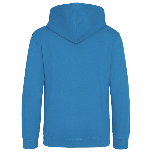 Awdis Barn Unisex Tröja Med Luva / Hoodie / Zoodie 12-13 Sap Sapphire Blue 12-13