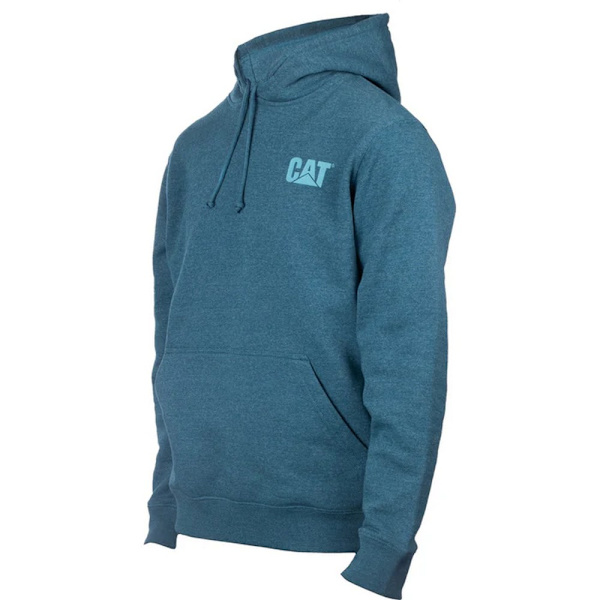 Caterpillar Mens Trademark Banner Hoodie XL Mallard Blue Mallard Blue XL