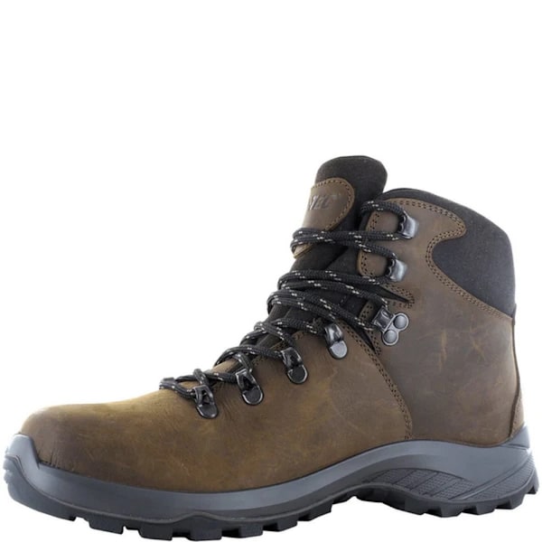 Hi-Tec Ravine Lite Grain Läder Vandringskängor 7 UK Brun Brown 7 UK