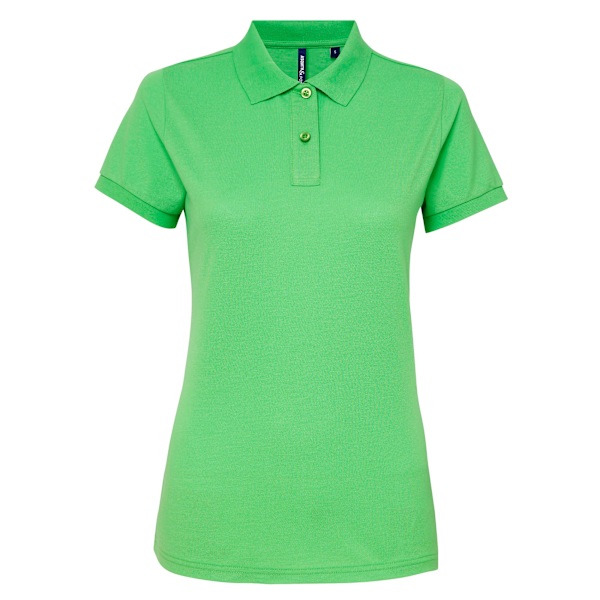 Asquith & Fox Dam/Dam Short Sleeve Performance Blend Polo Lime M