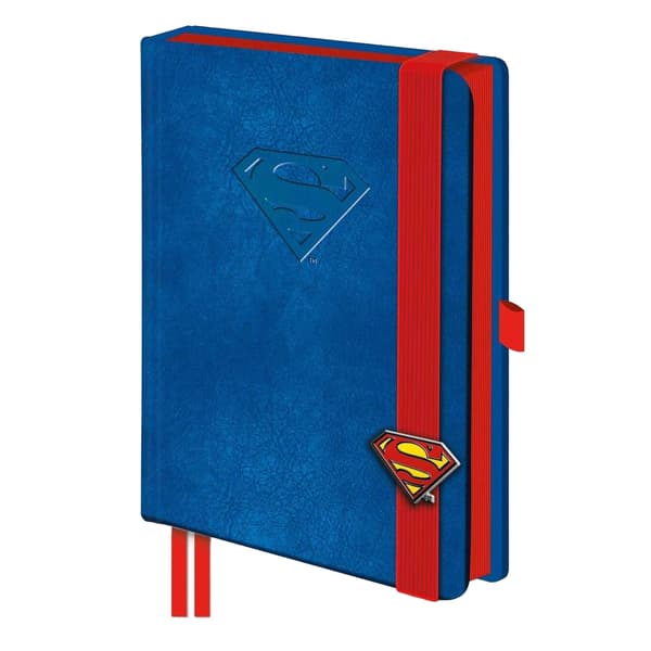 DC Comics Luxe Superman Anteckningsbok En Storlek Blå/Röd Blue/Red One Size