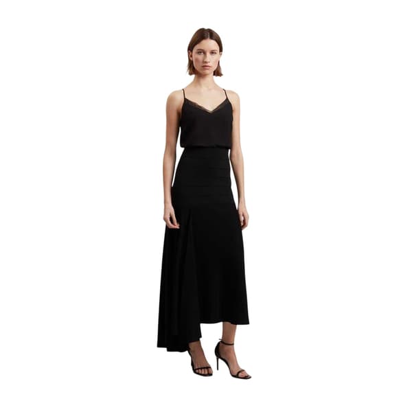 Ted Baker Dam Chiffon Lättviktslinne 8 UK Svart Black 8 UK