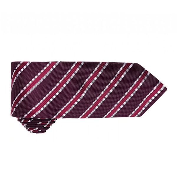 Premier Herr Waffle Stripe Formell Business Slips (2-pack) En Burgundy/ Aubergine One Size