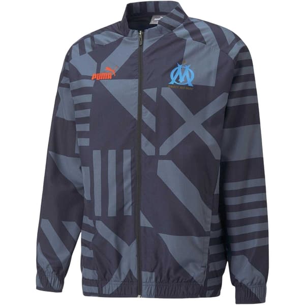 Puma Herr Geometrisk Anorak S Night Blue Night Blue S
