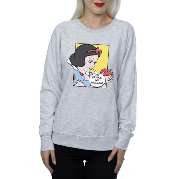 Disney Princess Dam/Damer Snövit Pop Art Sweatshirt XL Heather Grey XL