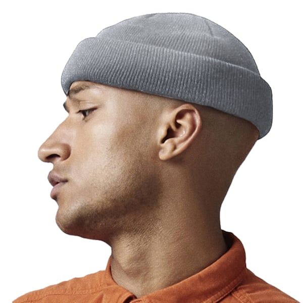 Beechfield Fisherman Mini Recycled Beanie One Size Light Grey Light Grey One Size