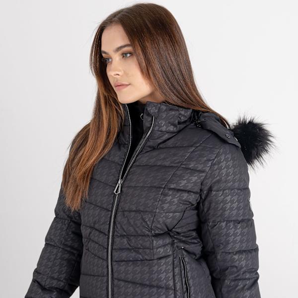 Dare 2B Dam/Dam Glamorize II Embellished Ski Jacket 14 UK Black 14 UK