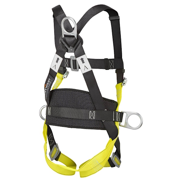 Portwest Plus 2-punkts säkerhetssele En storlek Svart/Gul Black/Yellow One Size