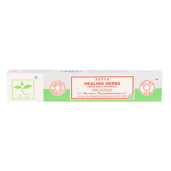 Satya Healing Herbs Earth Rökelsepinnar (6-pack) One Size B Brown One Size