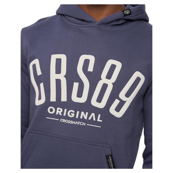 Crosshatch Herr Hallfell Hoodie M Marinblå Navy M