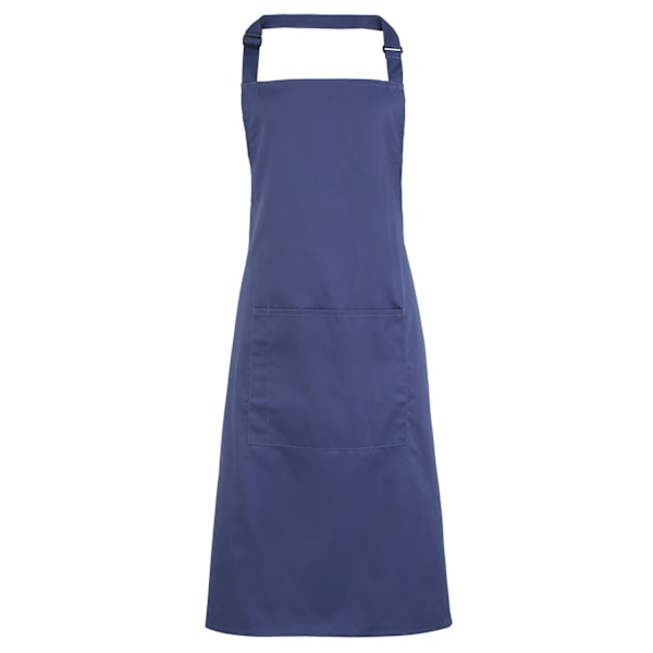 Premier Dam/Kvinnors Färger Bip Förkläde Med Fickor / Arbetskläder Marine Blue One Size