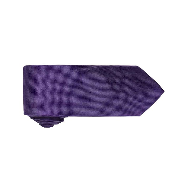 Premier Unisex Vuxen Mikro Våffel Slips En Storlek Lila Purple One Size