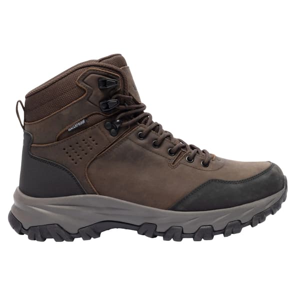 Trespass Herr Stride Läder Vandringskängor 11 UK Mörkbrun Dark Brown 11 UK